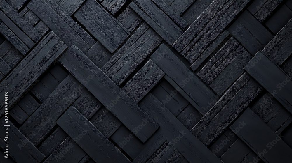 Dark Woven Wood Panel Background Dark Woven Wood Panel Background