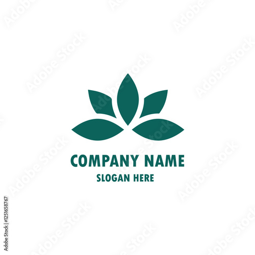 Creative flower inspiration design template