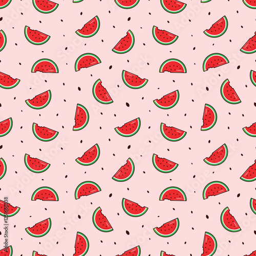 Watermelon Seamless Pattern