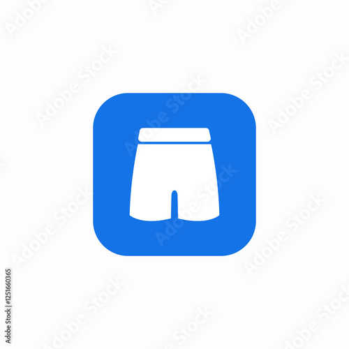 track swimwear icon sign vector