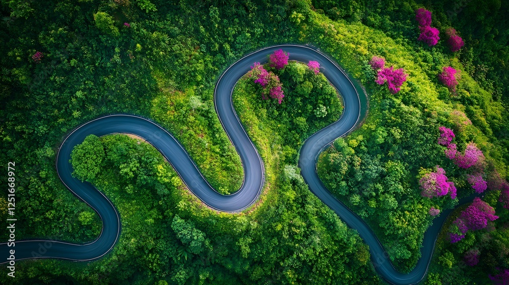 Winding river through lush green landscape, serene waterway surrounded by vibrant flora, ideal for nature exploration themes. Winding river through lush green landscape, serene waterway surrounded by vibrant flora, ideal for nature exploration themes.