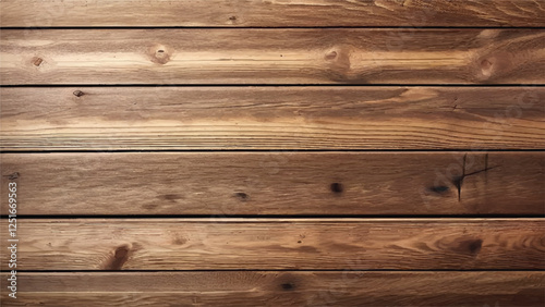 Wood planks vector background. Wooden background texture surface. Wooden boards background. 