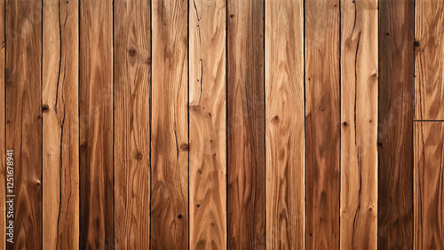 Wood planks vector background. Wooden background texture surface. Wooden boards background. 
