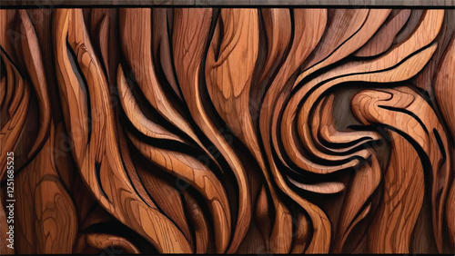 Abstract wood pattern. Wood texture. Wooden background. Wood texture seamless pattern. 