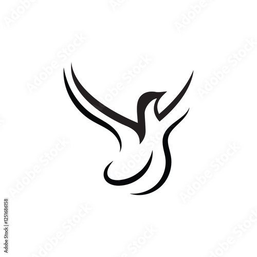  Bird logo design, bird icon, birds symbol, Eagle logo, Flying bird logos, Creative abstract bird logo, Falcon wings, birds logo,
