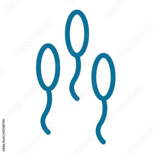 sperm color icon