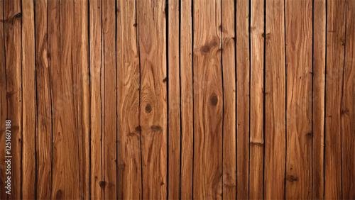 Wood planks vector background. Wooden background texture surface. Wooden boards background. 