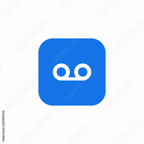 send voicemail icon sign vector