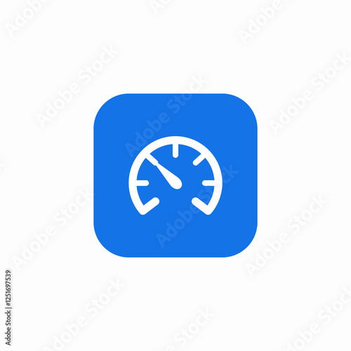 speed meter icon sign vector