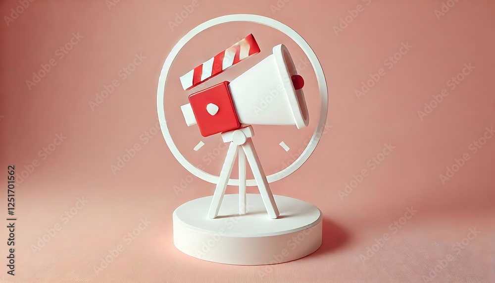 Artistic Megaphone: Where Design Meets Utility Artistic Megaphone: Where Design Meets Utility