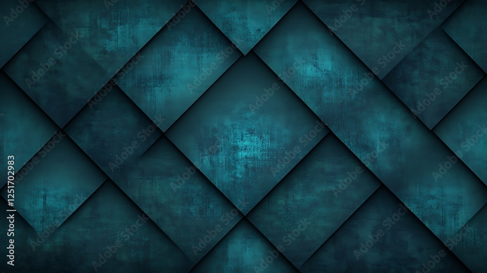 Dark teal geometric pattern background Dark teal geometric pattern background