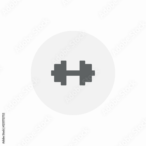 gym workout icon sign vector