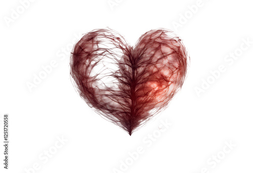 Obraz na płótnie medicals art science draw atrium background white coronary heart biology crayons sketching blood anatomy organ education drawing black human muscle pump nubes w salonie