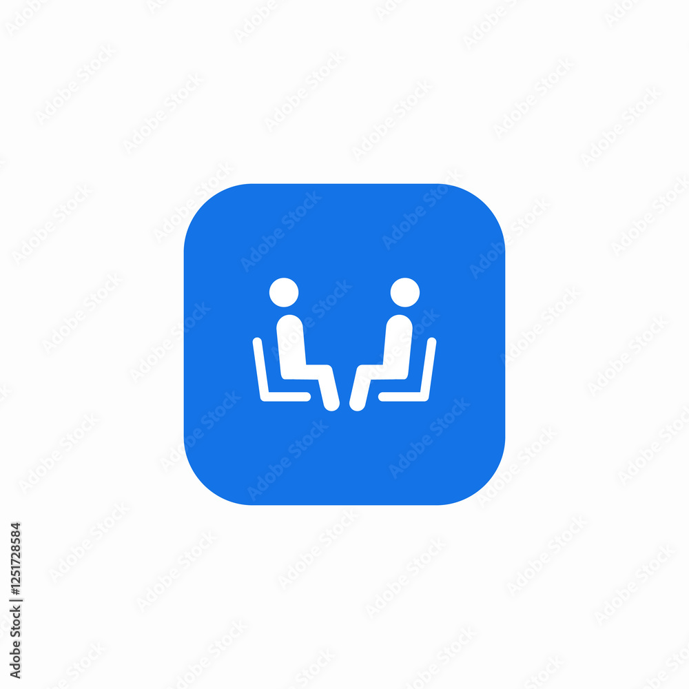 group seats icon sign vector group seats icon sign vector