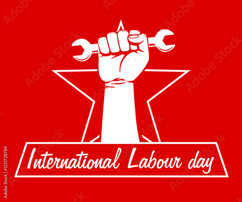 World Labour Day concept, 1st May- International labor day concept. World Day for Safety and Health at Work concept.