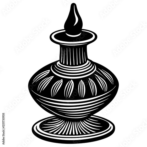 Candle Holder    pottery