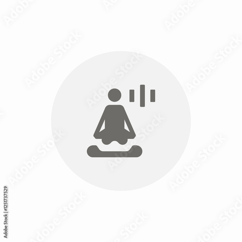 audio relax icon sign vector