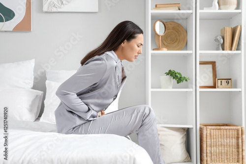 Young woman suffering from ...