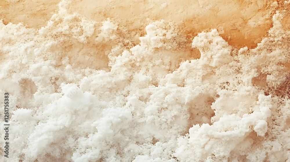 Abstract textured white clusters Abstract textured white clusters
