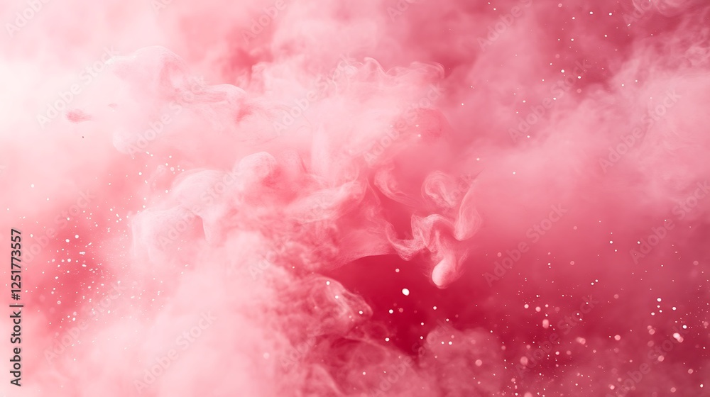 Fototapeta premium Pink smoke abstract background