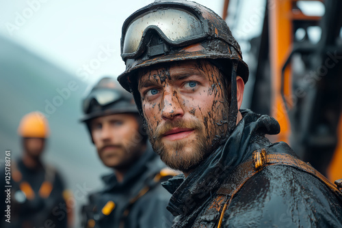 portrait of a oil worker
