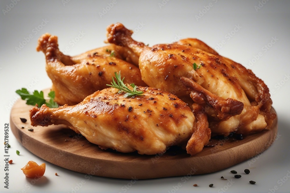 Hot and Crispy Chicken with a Flavorful Crunch. Generative AI Hot and Crispy Chicken with a Flavorful Crunch. Generative AI