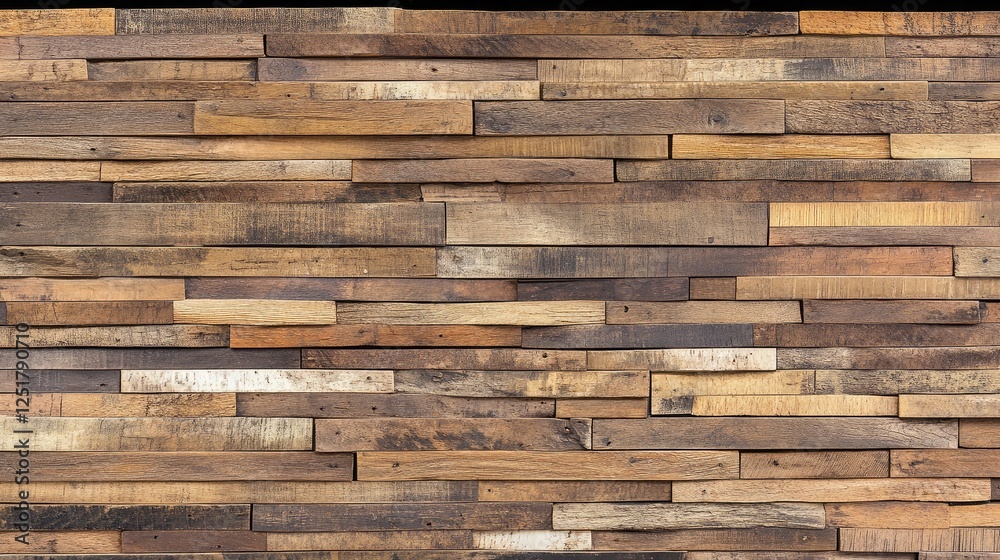 Rustic wooden planks with a weathered texture and visible nail holes in earthy tones Rustic wooden planks with a weathered texture and visible nail holes in earthy tones