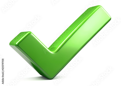3d check mark