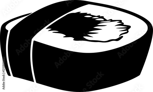 Illustration of Sushi Roll
