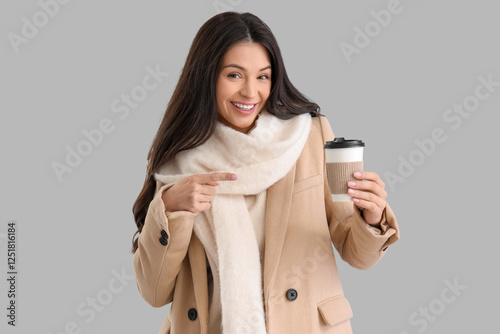 Beautiful young woman with ...