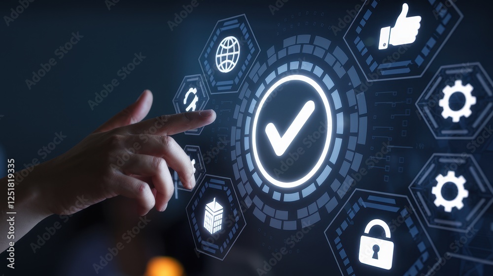 Digital Security and Approval Interface Digital Security and Approval Interface