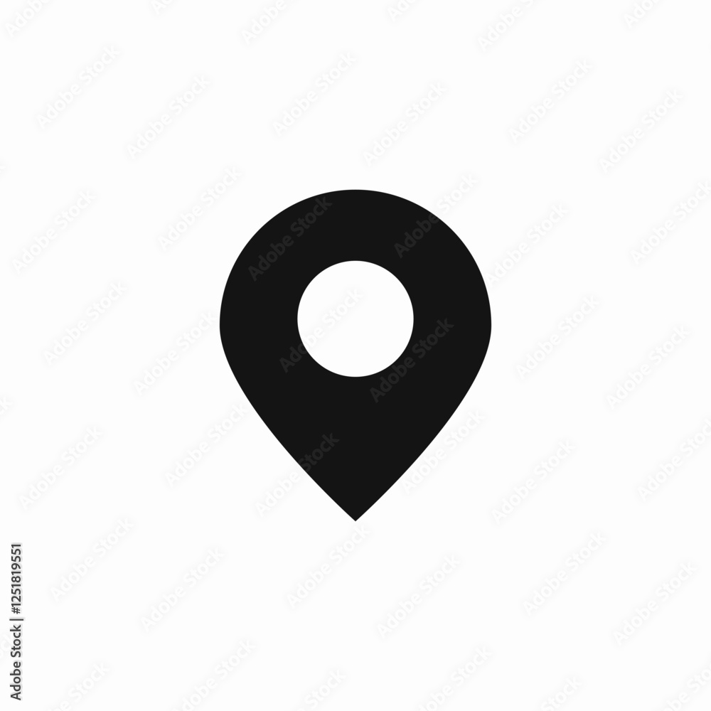 navigation app icon sign vector navigation app icon sign vector