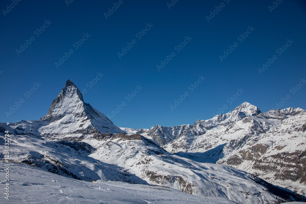 Hiking between Rotenboden and Riffelberg, Zermatt Hiking between Rotenboden and Riffelberg, Zermatt