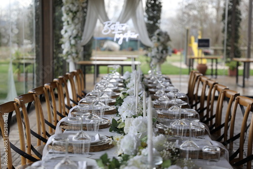 wedding table setting
