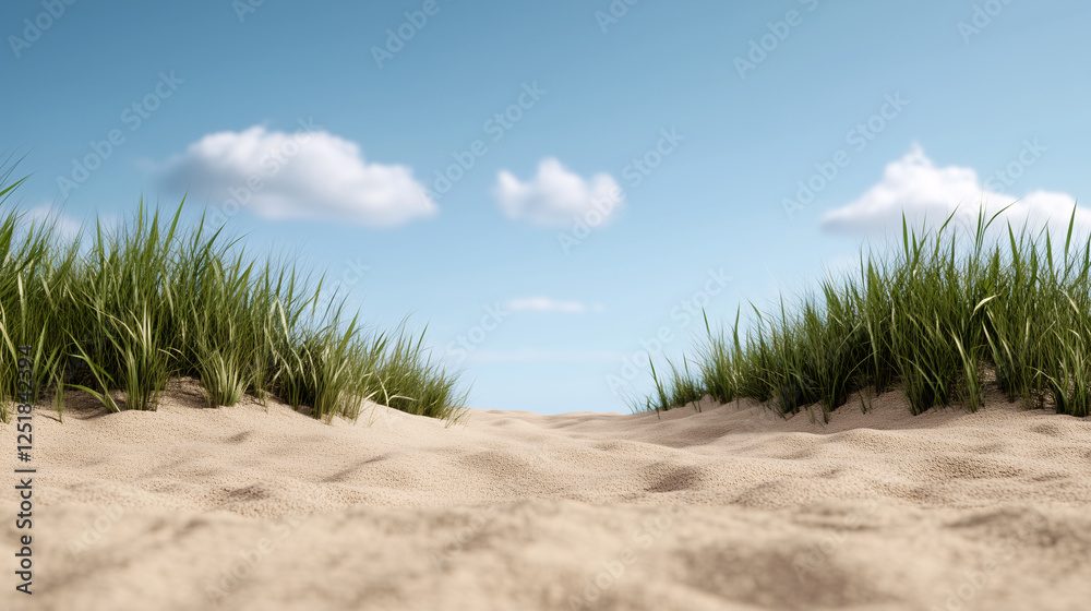 beautiful view of beach with palm trees sea or ocean waves, golden sand and clear sky, summer travel vibe beautiful view of beach with palm trees sea or ocean waves, golden sand and clear sky, summer travel vibe
