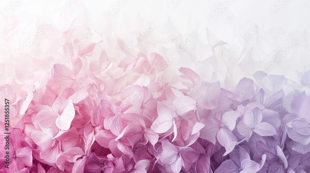 Delicate petals create a beautiful gradient from soft pink to lavender. The vibrant floral display evokes a serene atmosphere, perfect for calming moments and inspiration Delicate petals create a beautiful gradient from soft pink to lavender. The vibrant floral display evokes a serene atmosphere, perfect for calming moments and inspiration