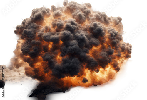 Obraz na płótnie fractal effect red burning glow background hot big flare inferno danger generated flames glowing digitally graphic energy exploding bright chaos shine light abstract explosion explode power w salonie