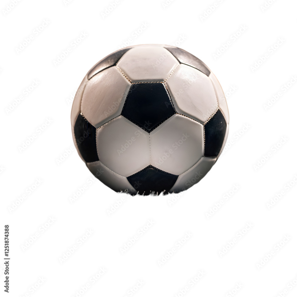 Obraz premium Classic Black and White Soccer Ball