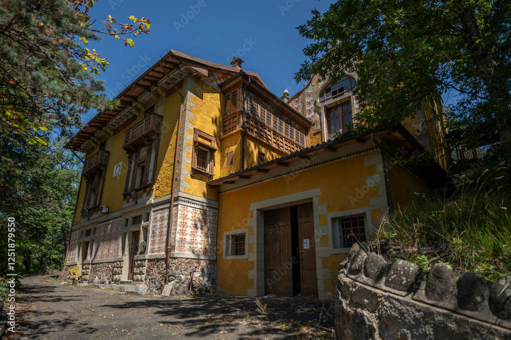 Old Abandoned Historic Villa of an Artist in Northern Italy Old Abandoned Historic Villa of an Artist in Northern Italy