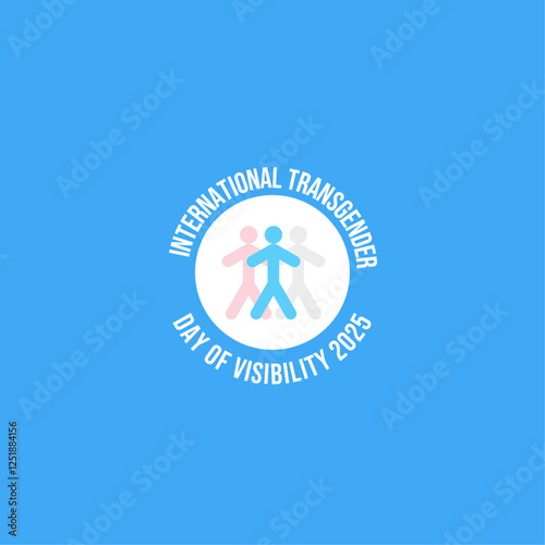 Graphic design for international transgender day photo