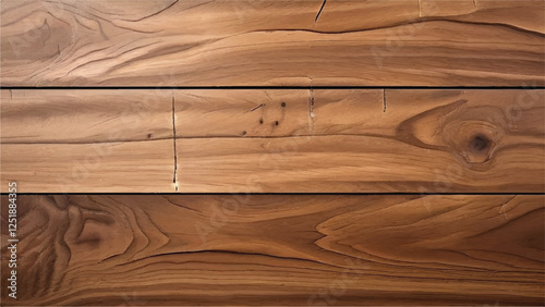 Wood planks vector background. Wooden surface background. Wooden Floor. Wooden texture background. 