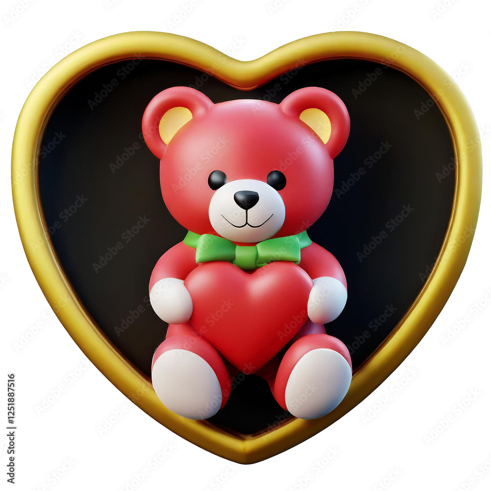 Naklejka premium Valentines Day