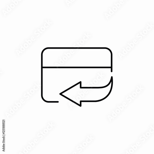 move card icon sign vector