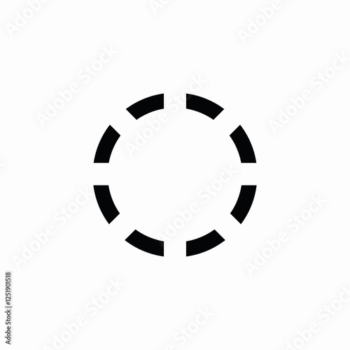 loading page icon sign vector