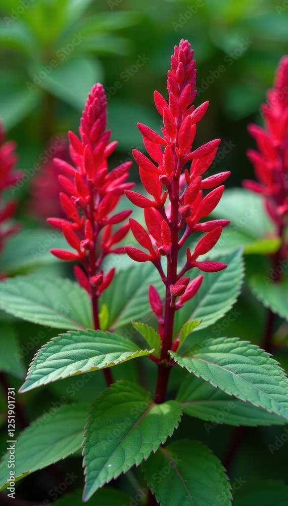 Ornamental Plectranthus Scutellarioides Plant, ornamental, red Ornamental Plectranthus Scutellarioides Plant, ornamental, red