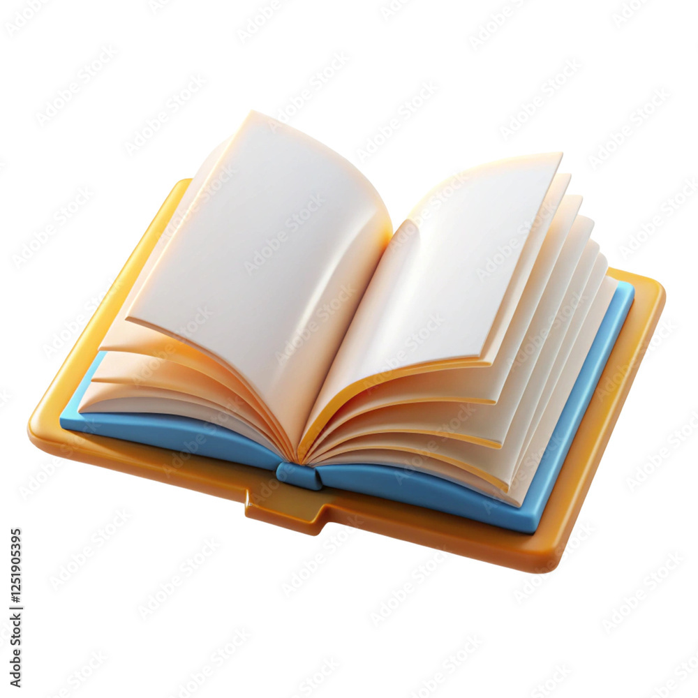 open book isolated on white background open book isolated on white background