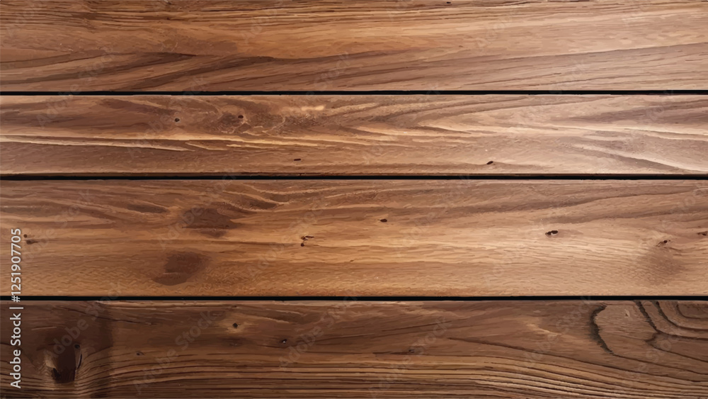 Fototapeta premium Wood planks vector background. Wooden surface background. Wooden wall Background. Wooden texture background. 