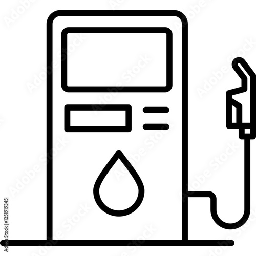 Fuel Station Icon