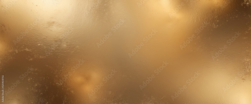 Obraz premium Vintage distressed look created by gold metallic gradient background with subtle grunge texture