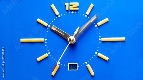 vintage clock close up shot